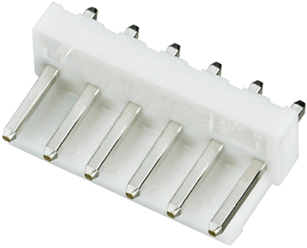 买 JST VH 系列 3.96mm节距 6路 (1排) 顶入 PCB 针座, 焊接端接, 10A JST VH 系列 3.96mm节距 6路 (1排) 顶入 PCB 针座, 焊接端接, 10A