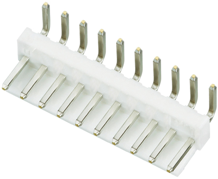 买 JST VH 系列 3.96mm节距 10路 (1排) 侧入 PCB 针座, 焊接端接, 10A JST VH 系列 3.96mm节距 10路 (1排) 侧入 PCB 针座, 焊接端接, 10A