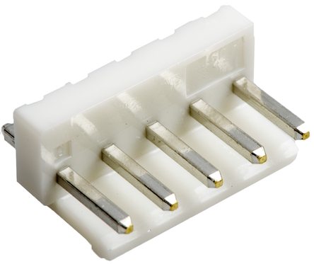 买 JST VH 系列 3.96mm节距 5路 (1排) 直向 PCB 针座, 焊接端接, 10A JST VH 系列 3.96mm节距 5路 (1排) 直向 PCB 针座, 焊接端接, 10A